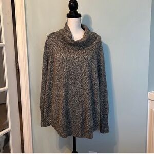 Leo & Nicole Poncho Sweater